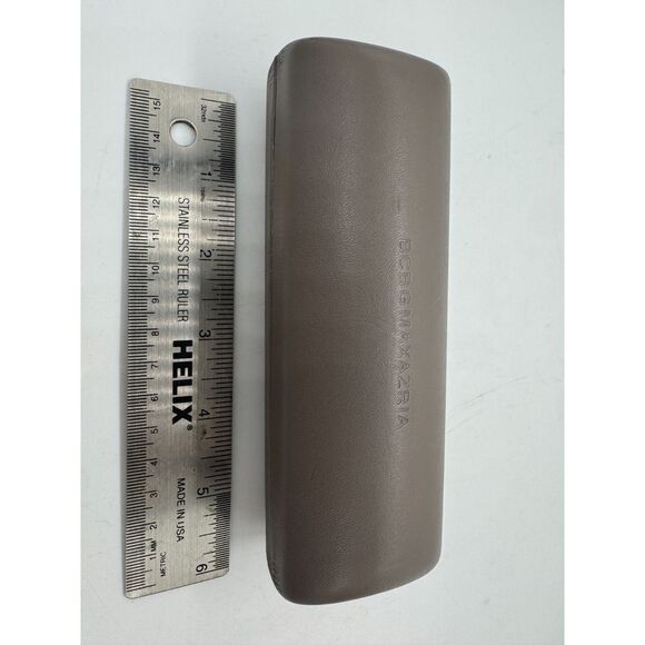 BCBG MAXAZRIA Hard Shellcase Bronze Color Felt Lined - Picture 4 of 7